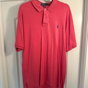 Ralph Lauren Men's Polo Shirt in Vibrant Red